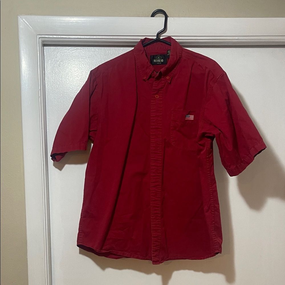 Men’s vintage redhead shirt size large